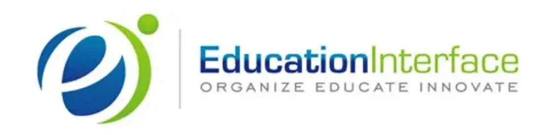 Education Interface logo with slogan